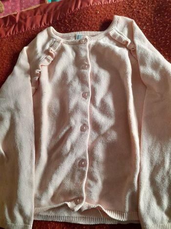 Petit gilet rose