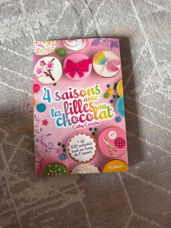 Livre 4 saisons avec les filles au chocolat