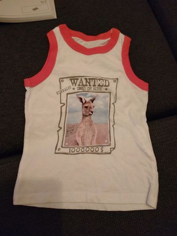 Débardeur kimbaloo taille 18 mois