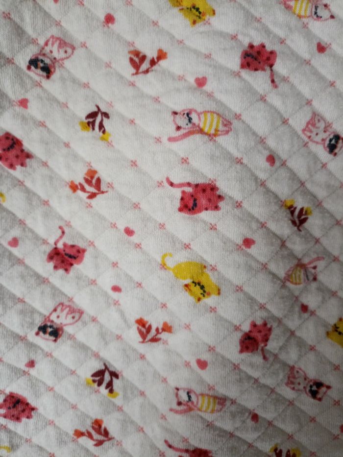 Pyjama molletonné 9 mois DPAM - photo numéro 3