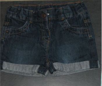 Short en jean fille 3 ans