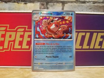 Carte Pokemon Poissoroy Reverse Pokeball Évolutions Prismatiques
