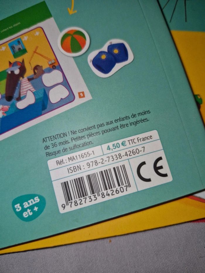 Mon cahier d activités ptit loup les vacances - photo numéro 9