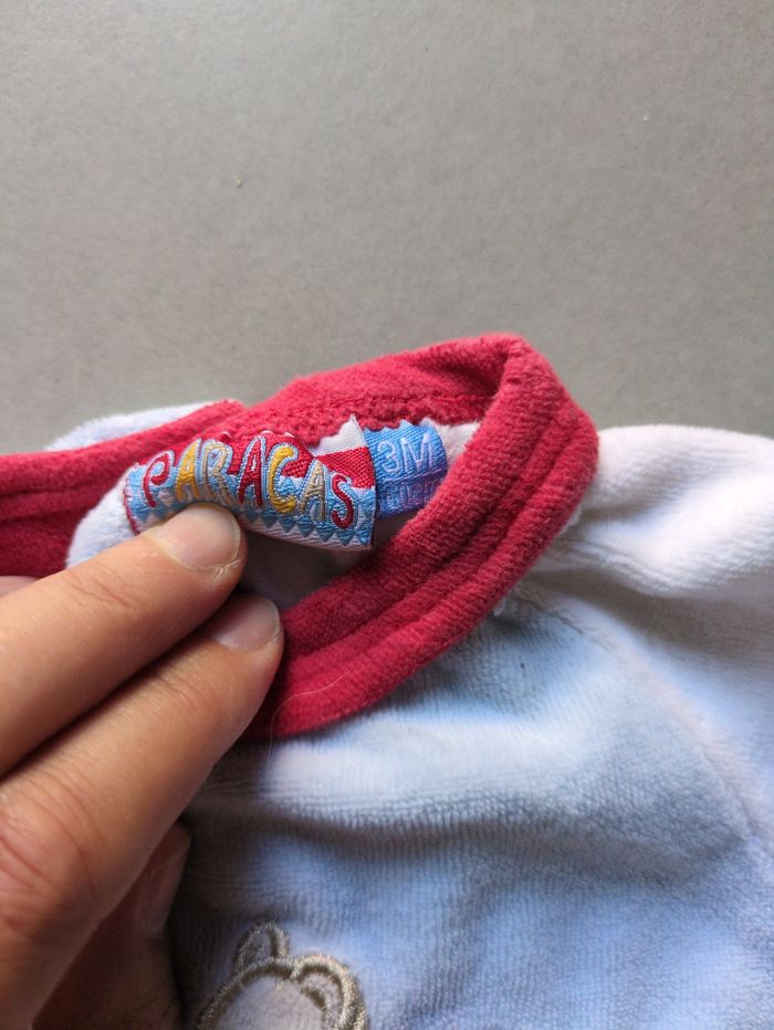 Lot de 2 pyjamas polaires 3 mois - photo numéro 5