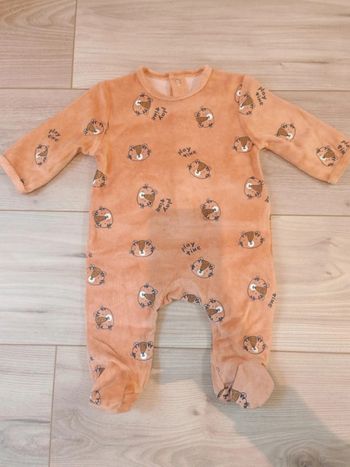 Pyjama velours 3 mois