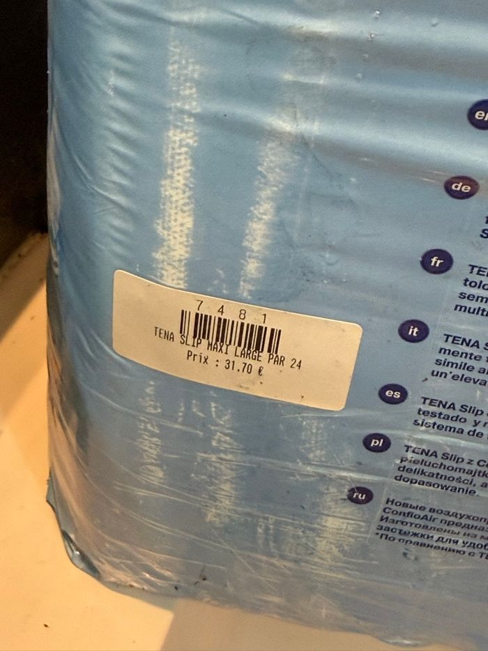 Slip couches tena L adulte - photo numéro 2