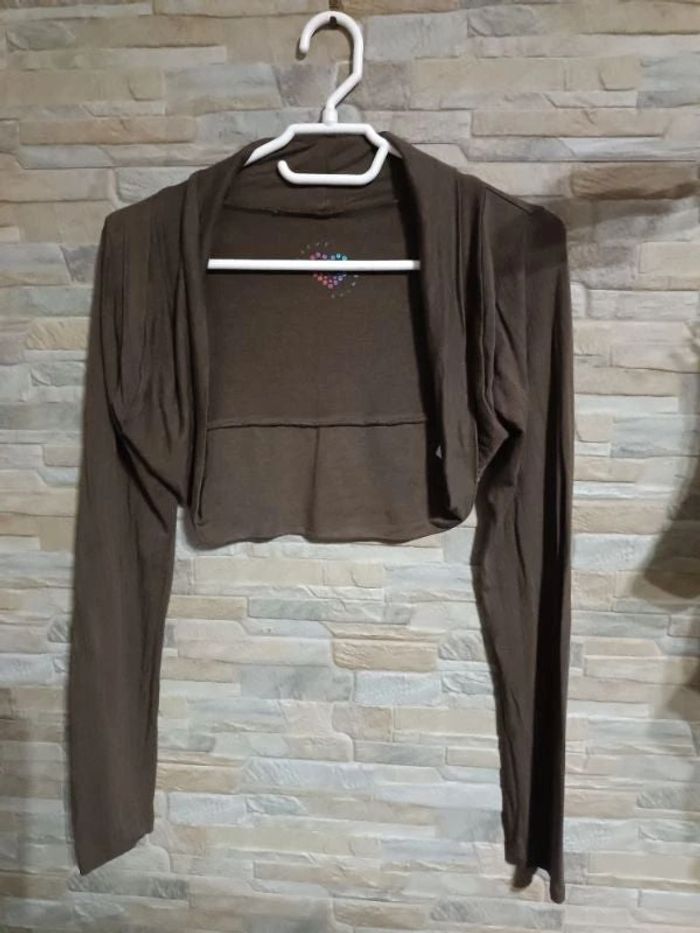 Boléro marron Cache Cache 38