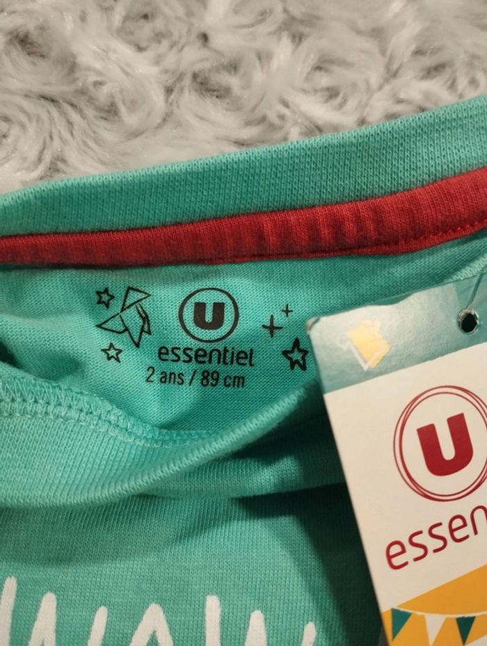 2 t-shirts manches longues neufs - photo numéro 5