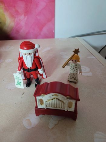 Playmobil ange et père Noël 4889