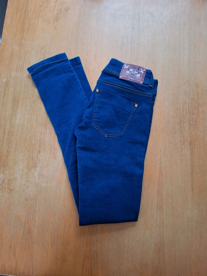 Jeans bleu super skinny bershka taille 32