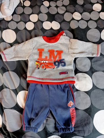 Ensemble cars Disney baby 3 mois