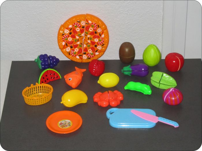 🧩 Panier + aliments scratch 🧩 - photo numéro 2