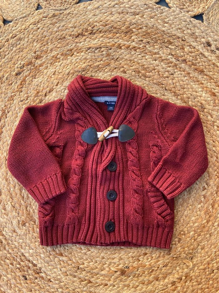 Pull gilet garçon 24 mois Kiabi