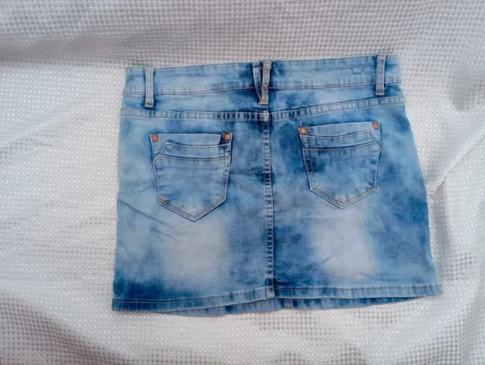 Mini-jupe en jean Redseventy - Taille 40/L - photo numéro 2