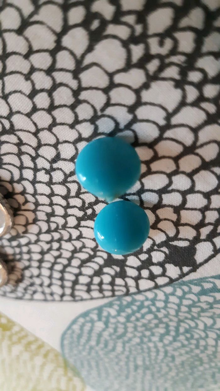 Lot 2 paires de boucles d'oreilles - photo numéro 5