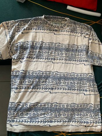 tee short à motif homme