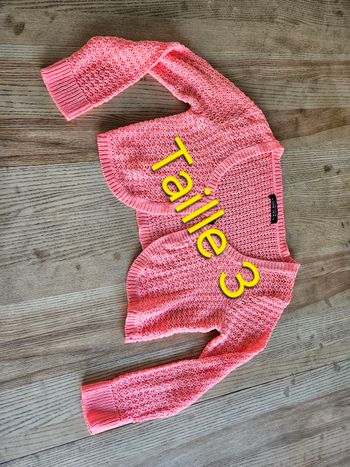 Cache coeur corail taille 3