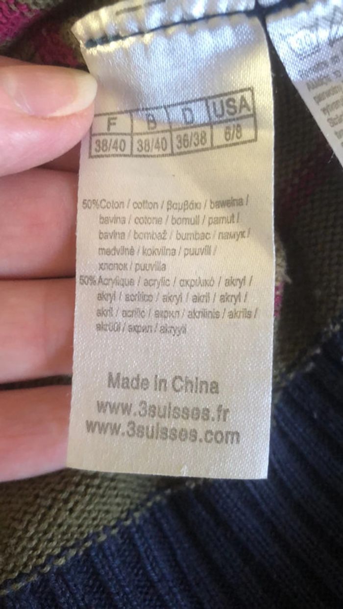 Pull rayé - photo numéro 4