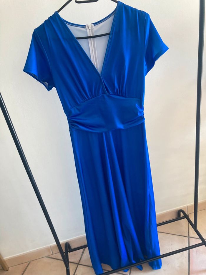 Robe de cérémonie bleue