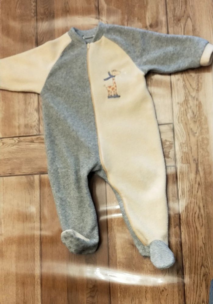Pyjama polaire avec pieds - photo numéro 2