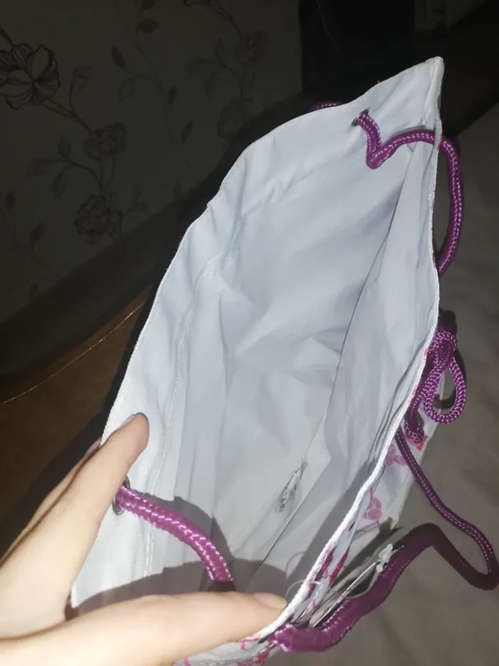 Sac fourre tout fleuri - photo numéro 3