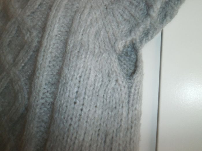 Robe Hema laine et acrylique grise - photo numéro 6