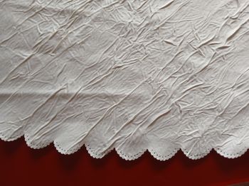 nappe crème ronde