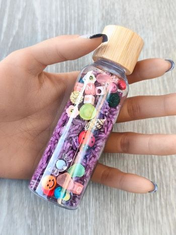 Bouteille sensoriel, jouet d’éveil coloré, retour au calme
