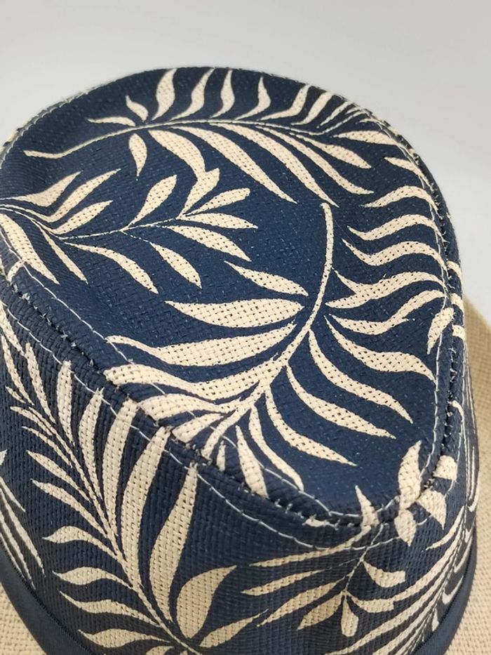 Chapeau de paille ambiance tropicale - photo numéro 4