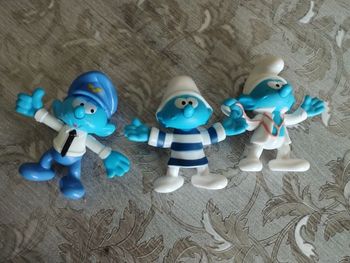 Lot de 3 figurines Schtroumpfs