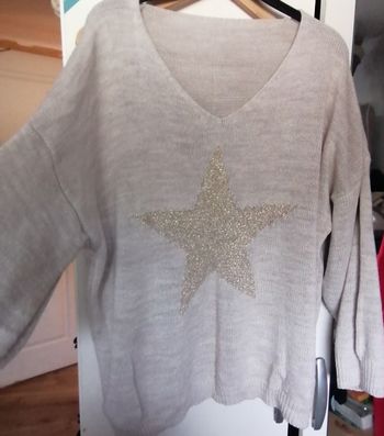 Pull loose femme grande taille 