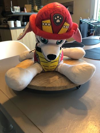 Peluche pâte patrouille