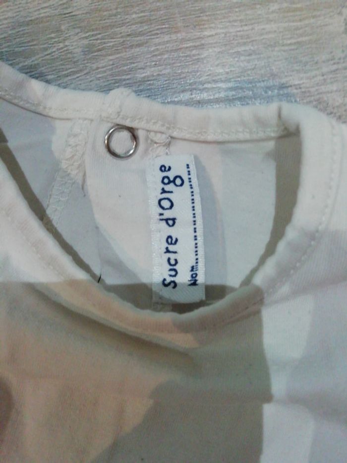 3 Hauts manches courtes 12 mois fille - photo numéro 7