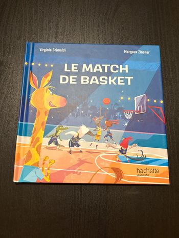 Livre Macdo -  Le match de basket