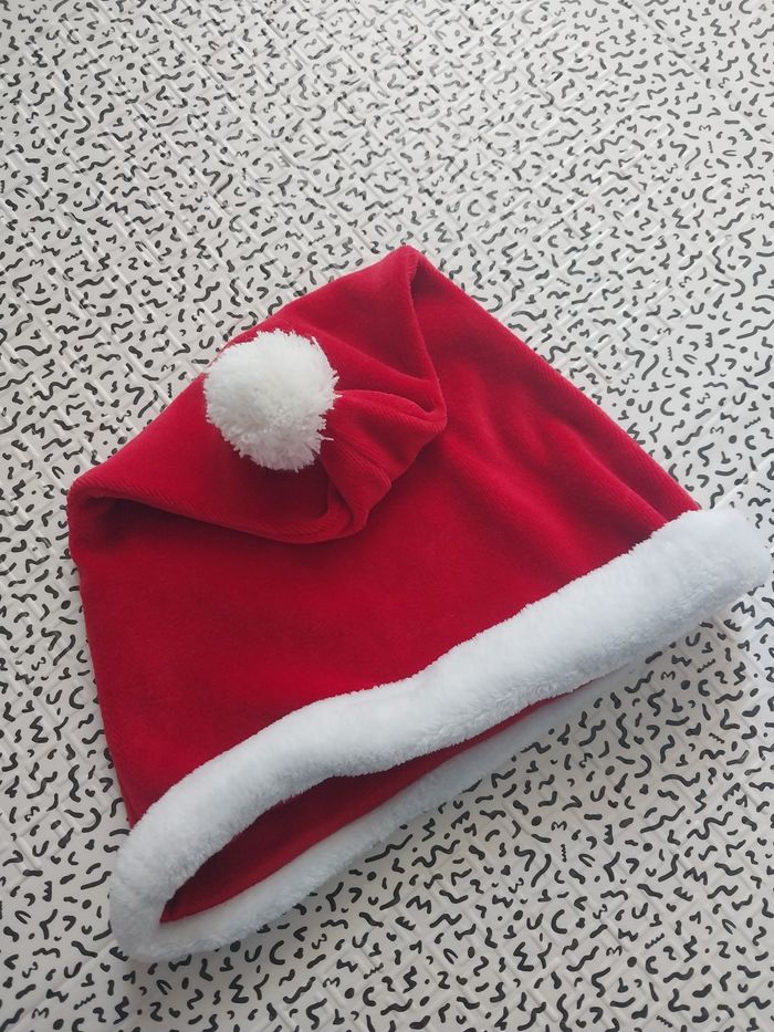 Bonnet de Noël Sergent Major rouge et blanc – 24 mois (86 cm) - photo numéro 6