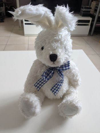 Peluche lapin grand modèle