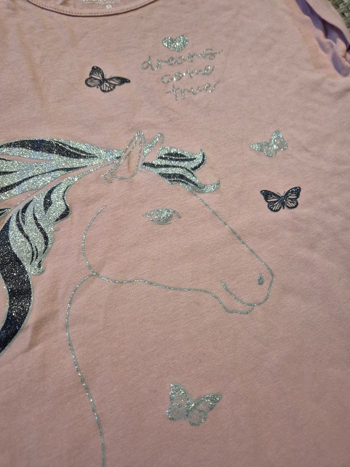 Lot de 4 Tshirts mc fille - 8 ans - photo numéro 7