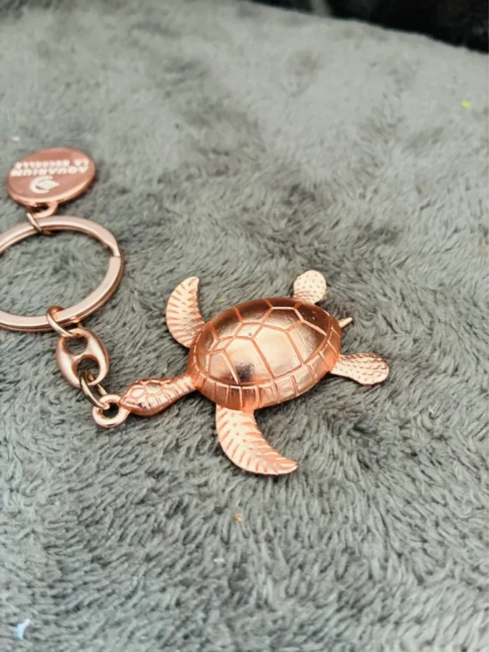 Porte clefs métal tortue - photo numéro 3