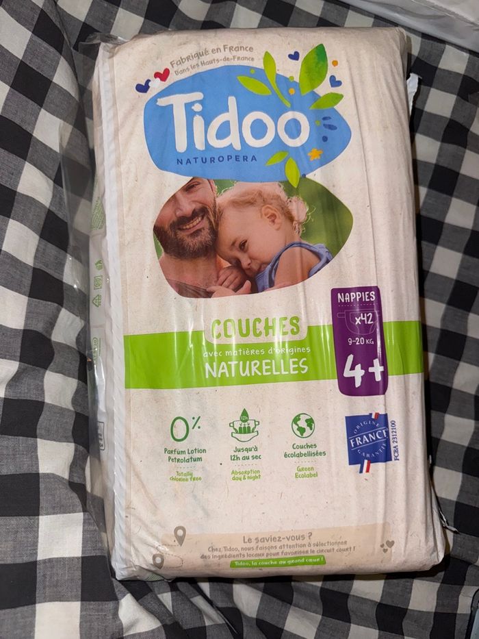 Couches Tidoo taille 4+