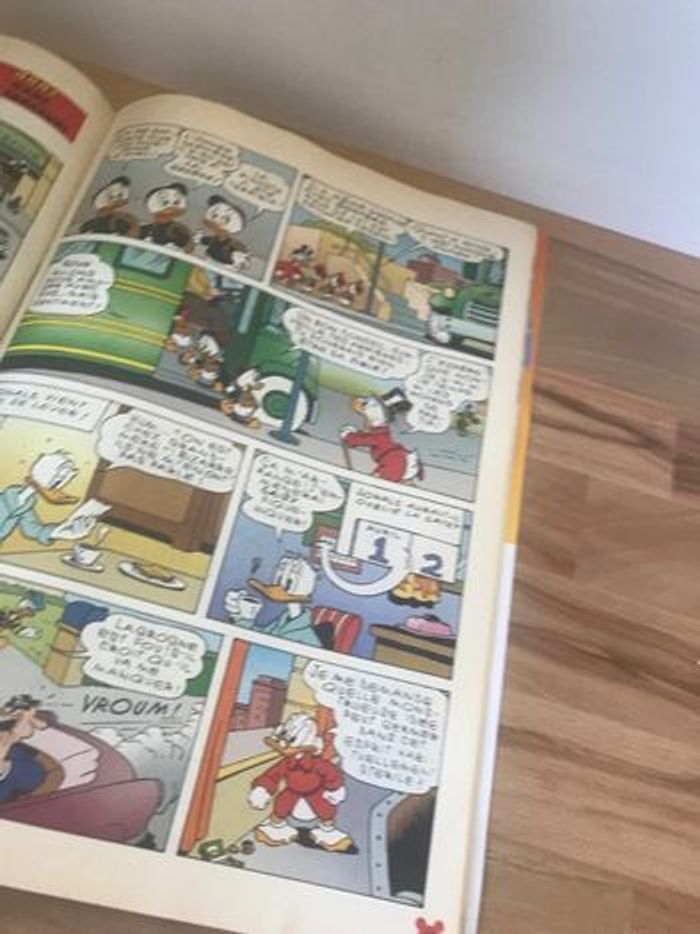 jeu de cartes de construction de château jamais utilisées avec journal de mickey vintage 03/2001 - photo numéro 13