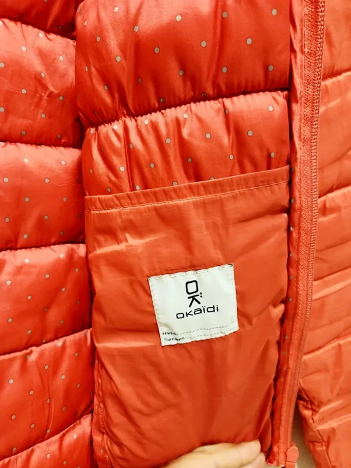 Veste légère corail à capuche - photo numéro 4