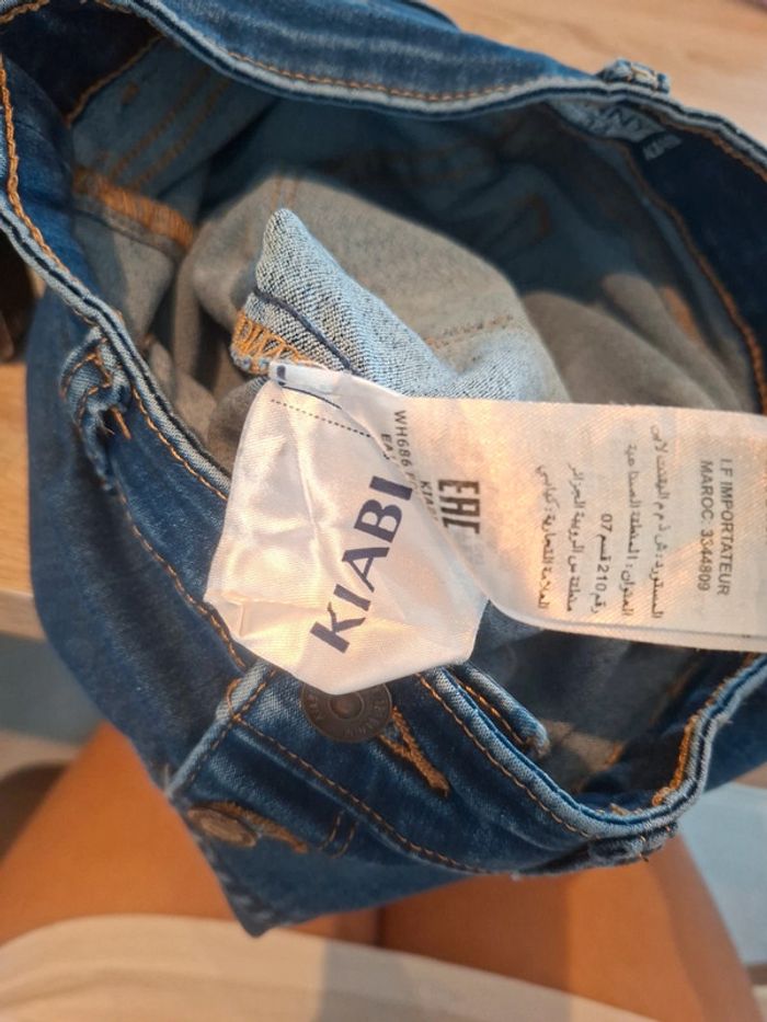 Jean à bouton taille haute skinny slim - photo numéro 9