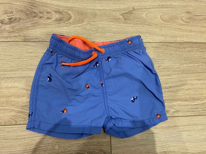Short de bain baleine