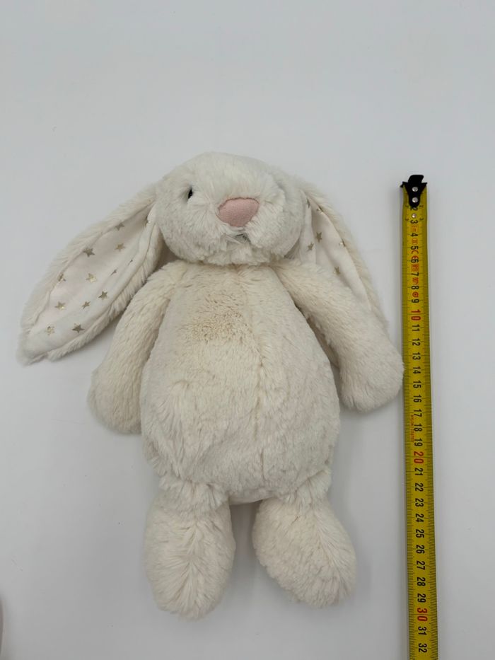 Lapin en peluche Jellycat , motifs étoiles taille Médium - photo numéro 2