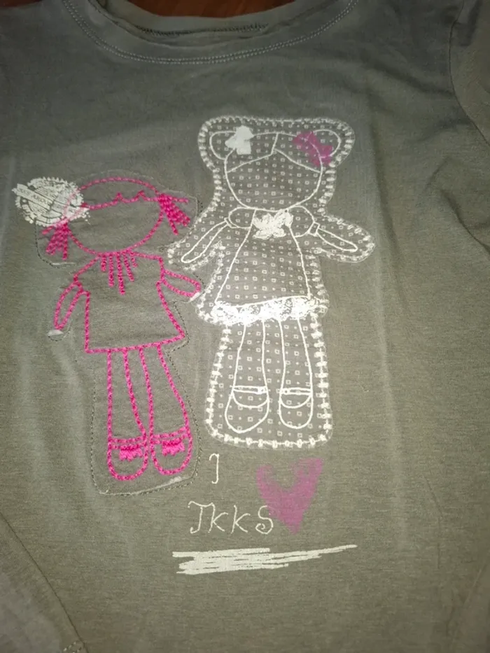 T-shirt manches longues IKKS 10 ans - photo numéro 3