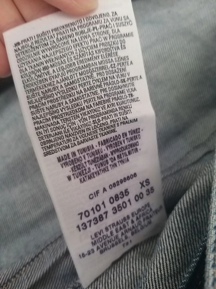 Veste courte et cintrée en jeans en XS - photo numéro 6