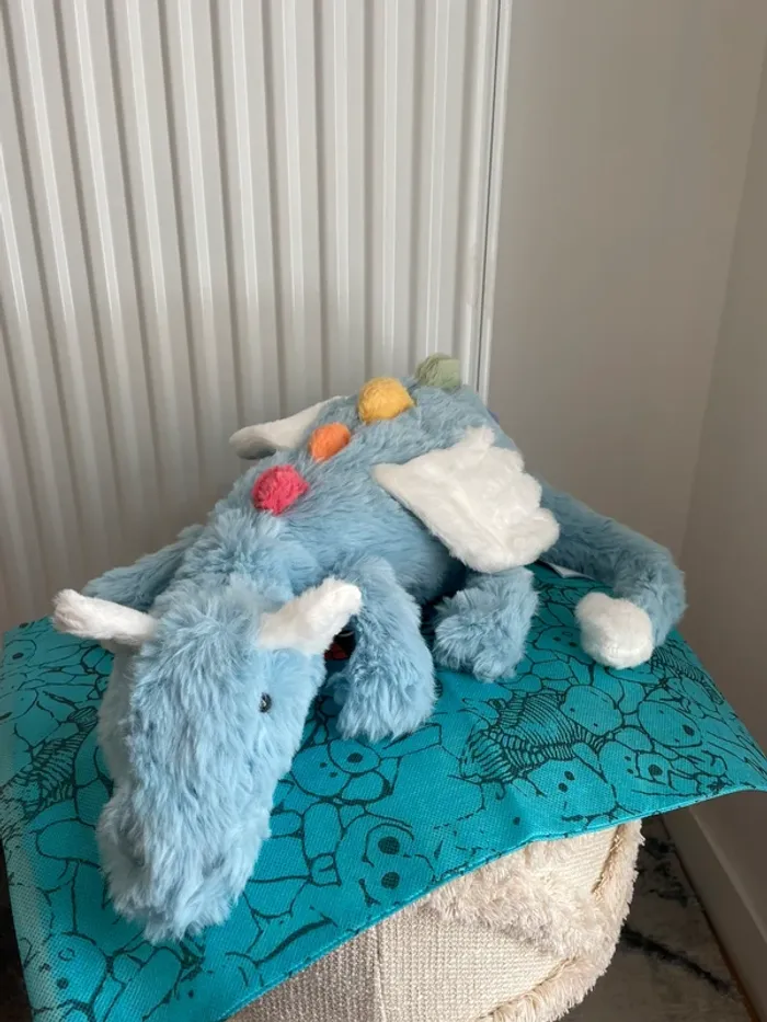 Peluche Jellycat Sky Dragon Large 🌈 - photo numéro 11