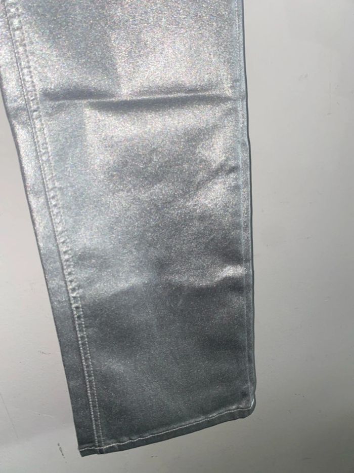 Pantalon brillant argenté - photo numéro 4