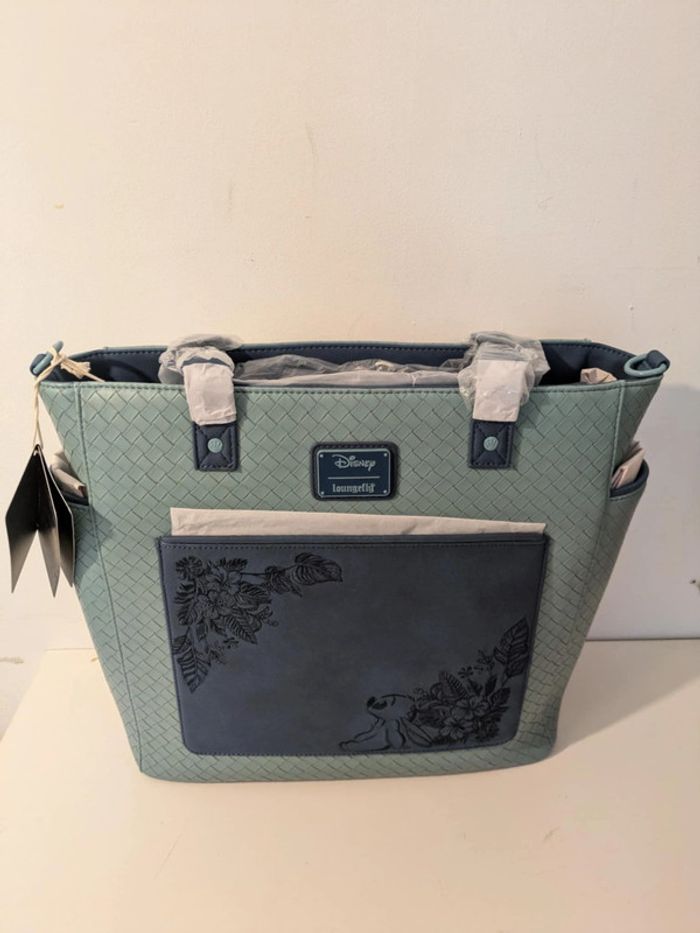 Tote bag Loungefly convertible Stitch embroidered