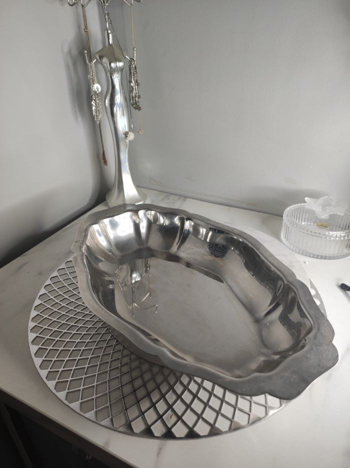 Plateau légumier en inox